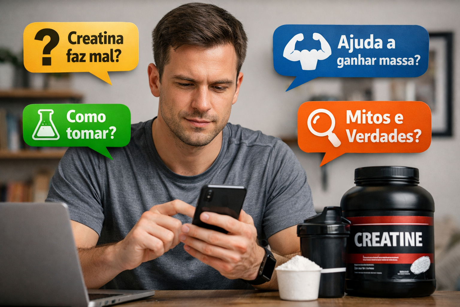 As 5 Melhores Creatinas de 2026: Guia Completo para Escolher com Seguranca